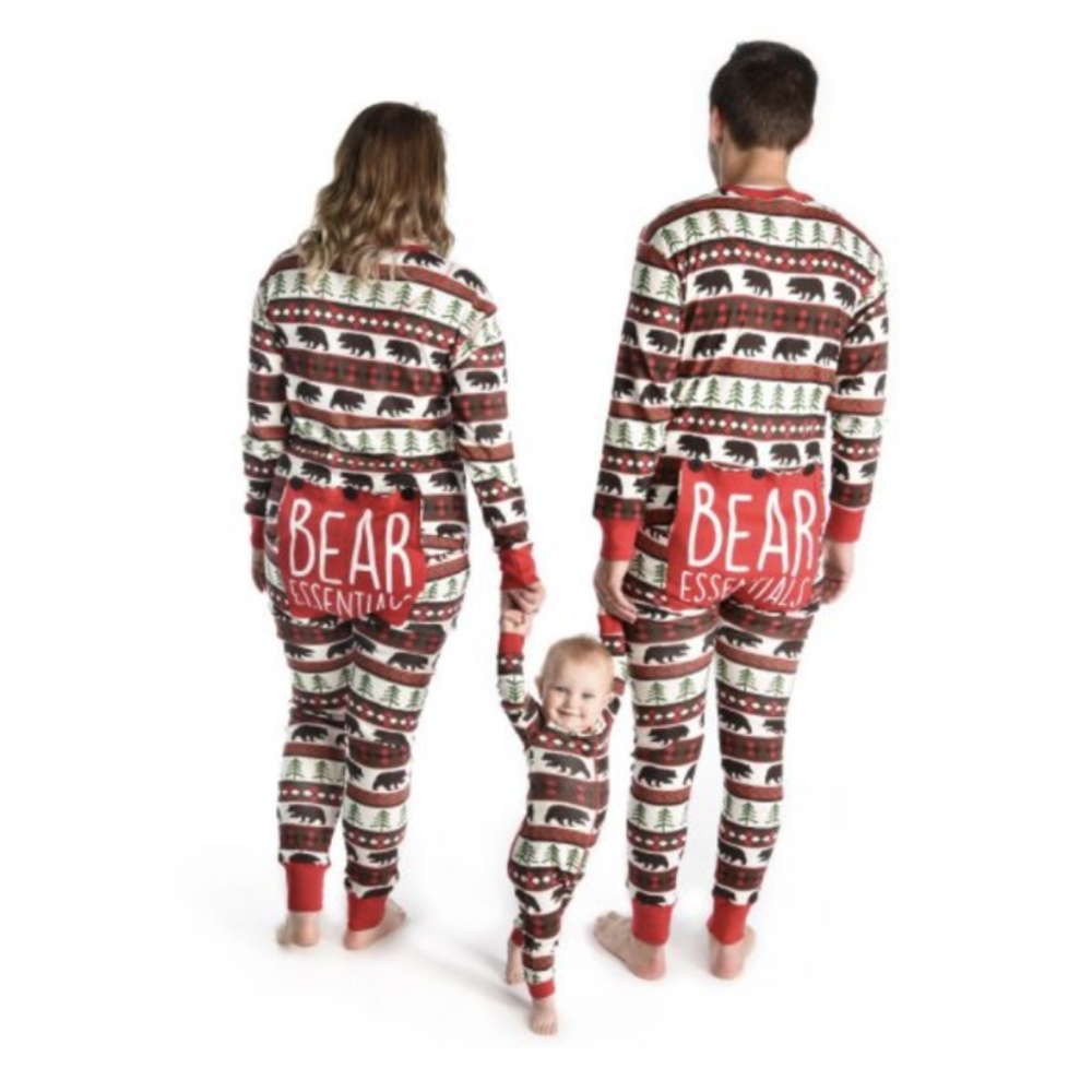 Lazy One Onesie Adult Unisex Bear Essentials Pyjamas